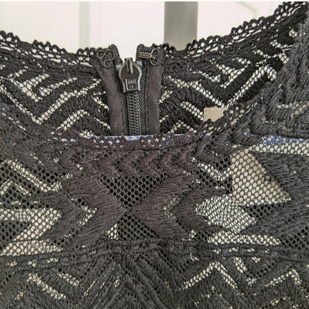 ISABEL MARANT Pour H&M Black Lace Sheer Patterned Top - New and Gorgeous! - Picture 12 of 16